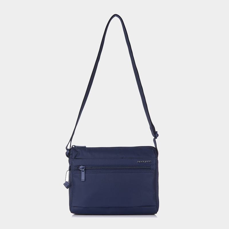 Dark Blue Women's Hedgren Eye Shoulder Bags | ZVD5680LH