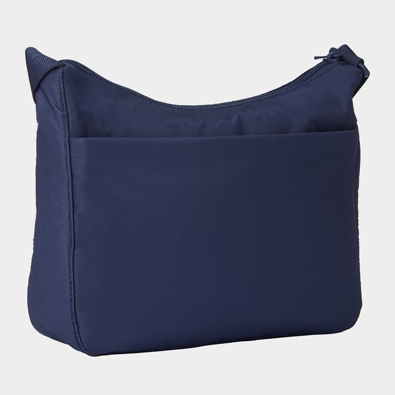 Dark Blue Women's Hedgren Harper's Rfid Shoulder Bags | LPJ523MY