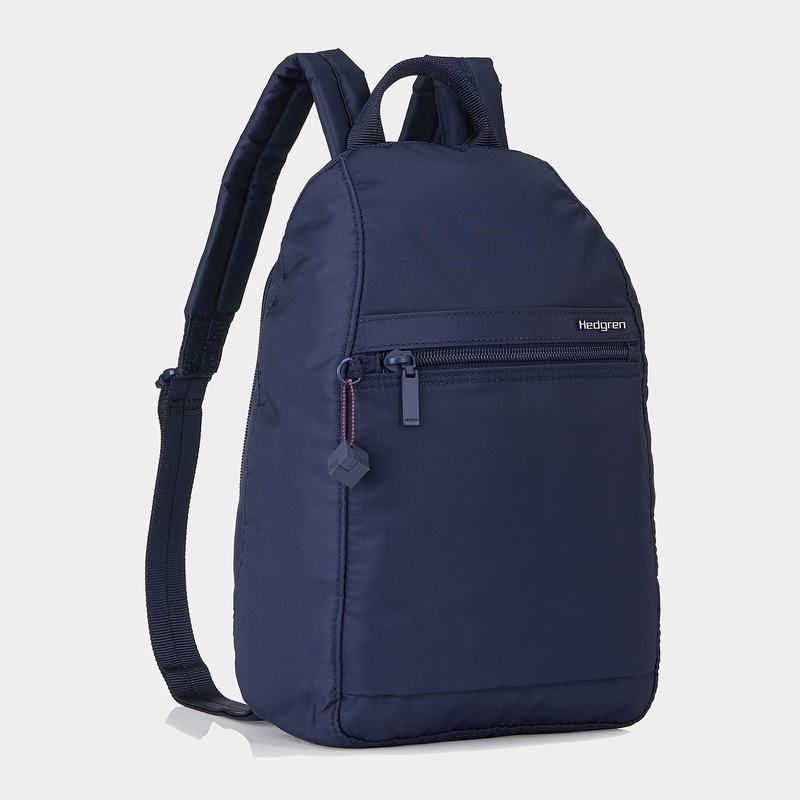 Dark Blue Women's Hedgren Vogue Backpacks | SXC8415TW