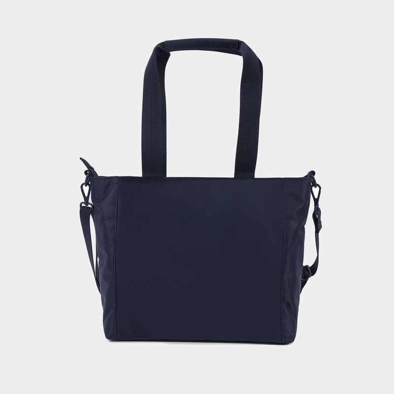 Dark Blue Women's Hedgren Zoe Tote Bags | VLM681LA