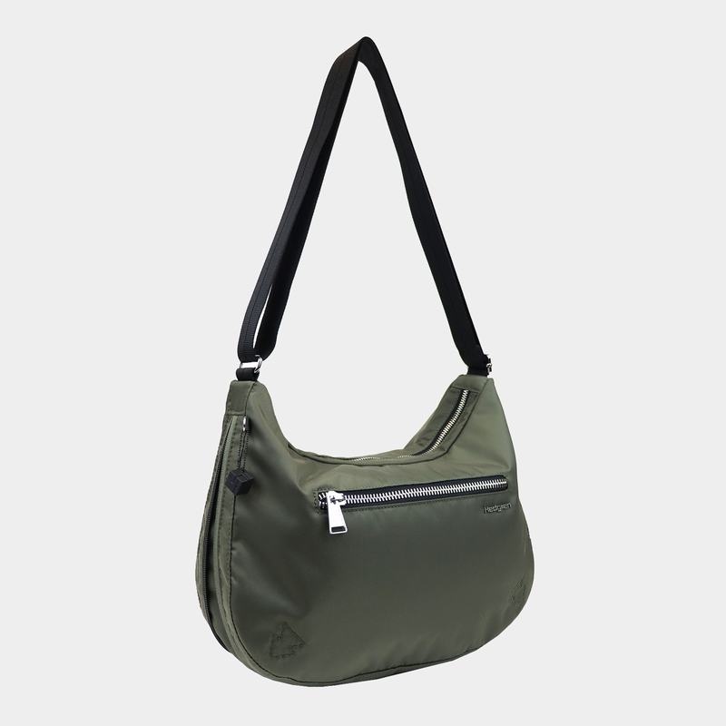 Dark Green Women's Hedgren Ann Crossbody Bags | SYE6359AT