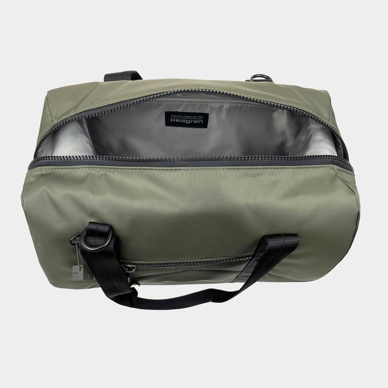 Dark Green Women's Hedgren Bound Sustainably Made Duffle Bags | CGZ4411CV