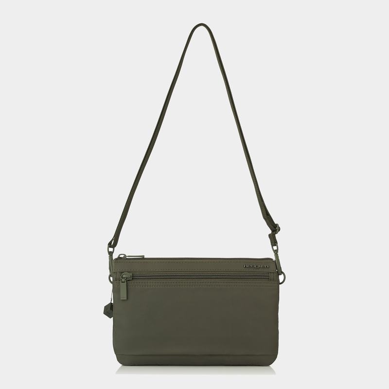 Dark Green Women's Hedgren Emma Crossbody Bags | YWX3693JC