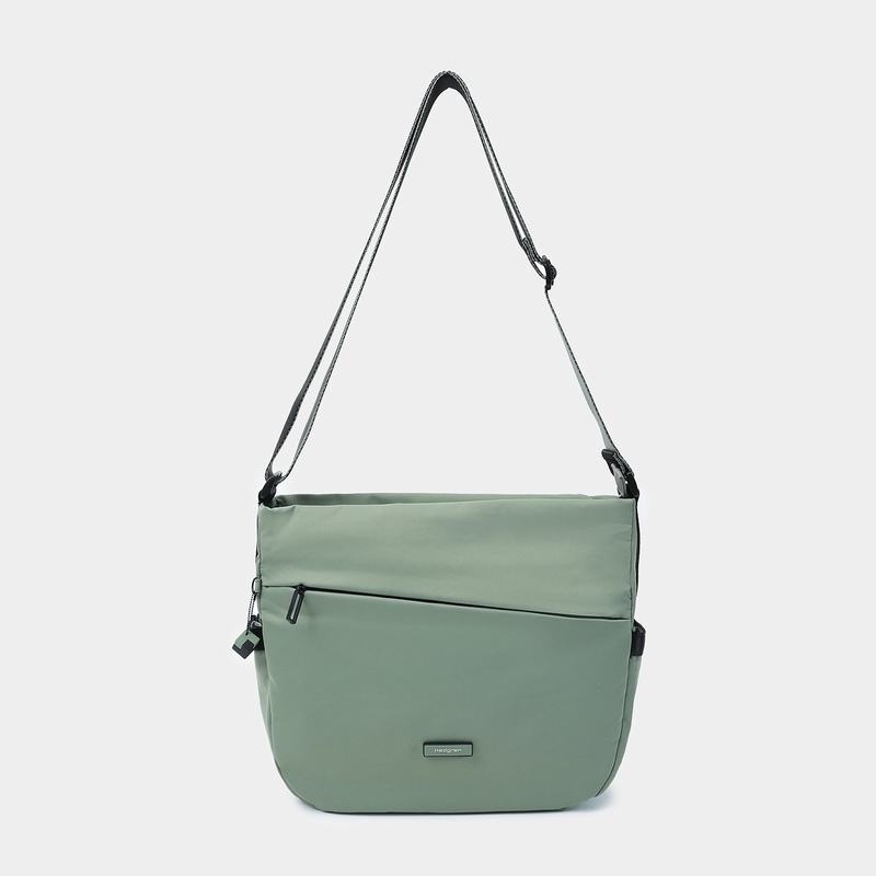 Green Women's Hedgren Milky Way Crossbody Bags | OHM1452BJ