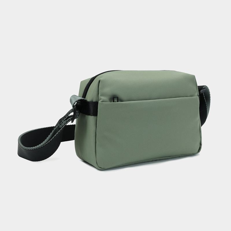 Green Women's Hedgren Neutron Small Crossbody Bags | OMV4190AI