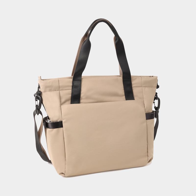 Grey Beige Women's Hedgren Galactic Tote Bags | SBV2724JF