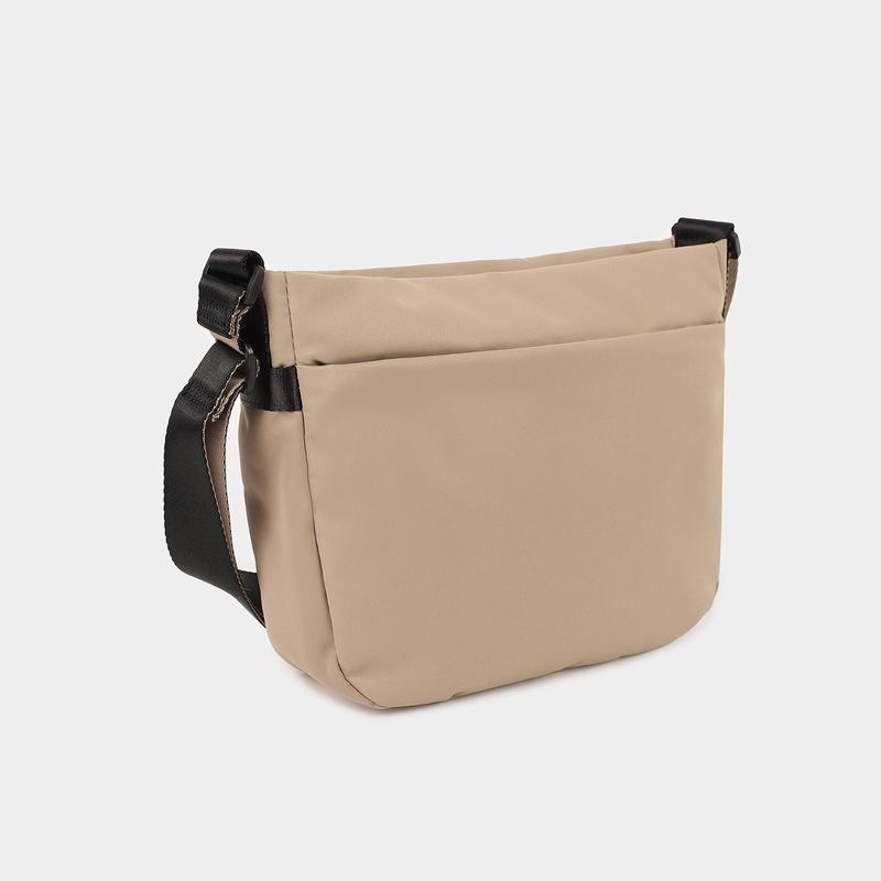 Grey Beige Women's Hedgren Gravity Crossbody Bags | UHS832WA