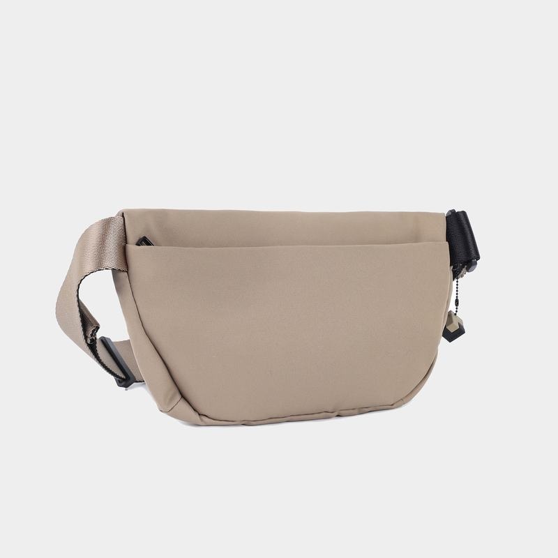 Grey Beige Women's Hedgren Halo Belt Bags | UEC4489BK