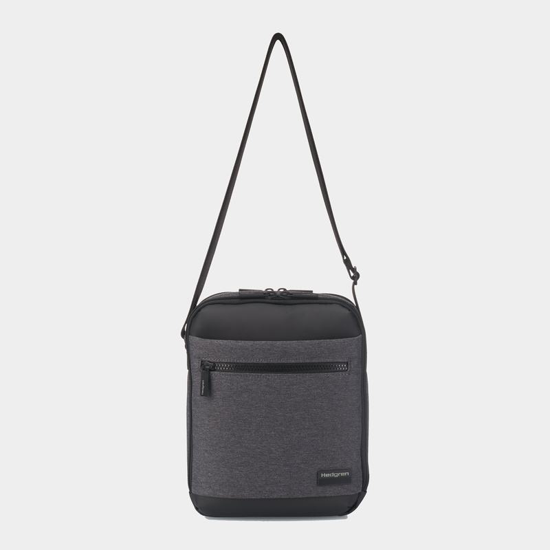 Grey Black Women's Hedgren Inc Vertical Crossbody Bags | LDM5296AY