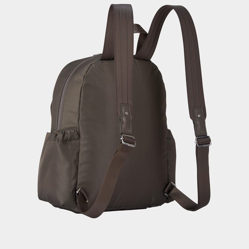 Grey Brown Women's Hedgren Balanced Backpacks | RUO364TL