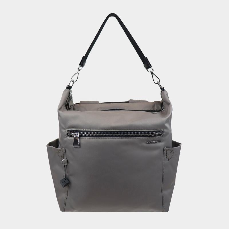 Grey Brown Women's Hedgren Kate Sustainably Made Convertible Tote Bags | YTA697RN