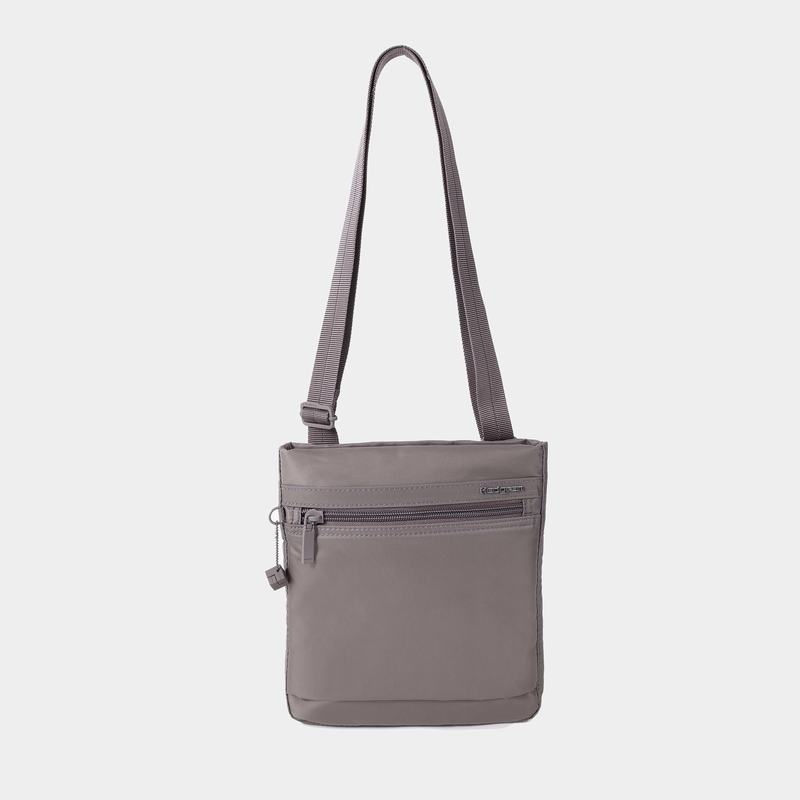 Grey Brown Women's Hedgren Leonce Shoulder Bags | NWQ2022WN