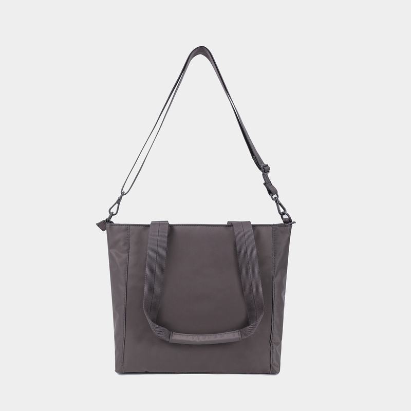 Grey Brown Women's Hedgren Zoe Tote Bags | SQD4299JI