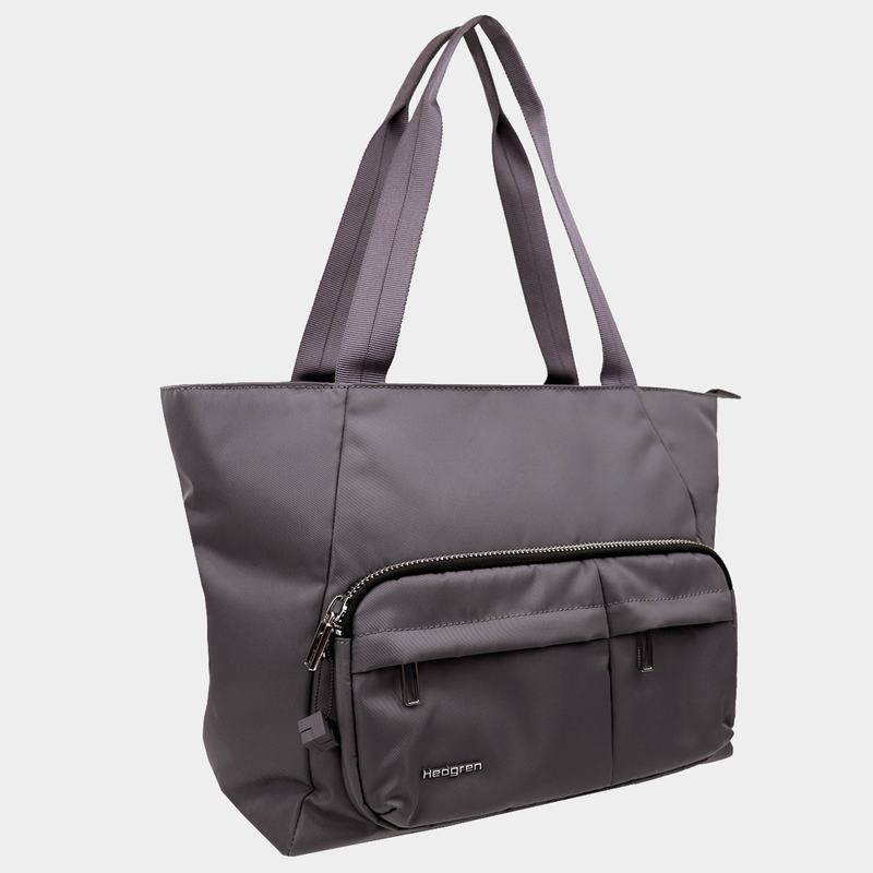 Grey Women's Hedgren Eliana Tote Bags | PDM2673QG