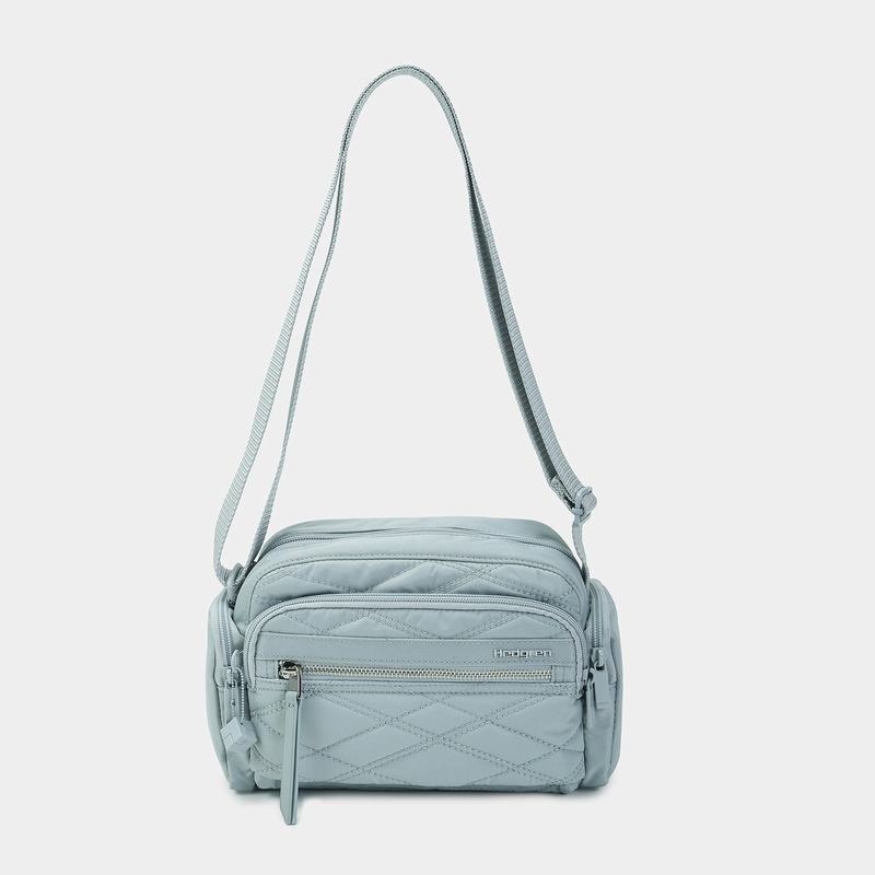 Light Blue Women's Hedgren Emily Crossbody Bags | PSK2473RU