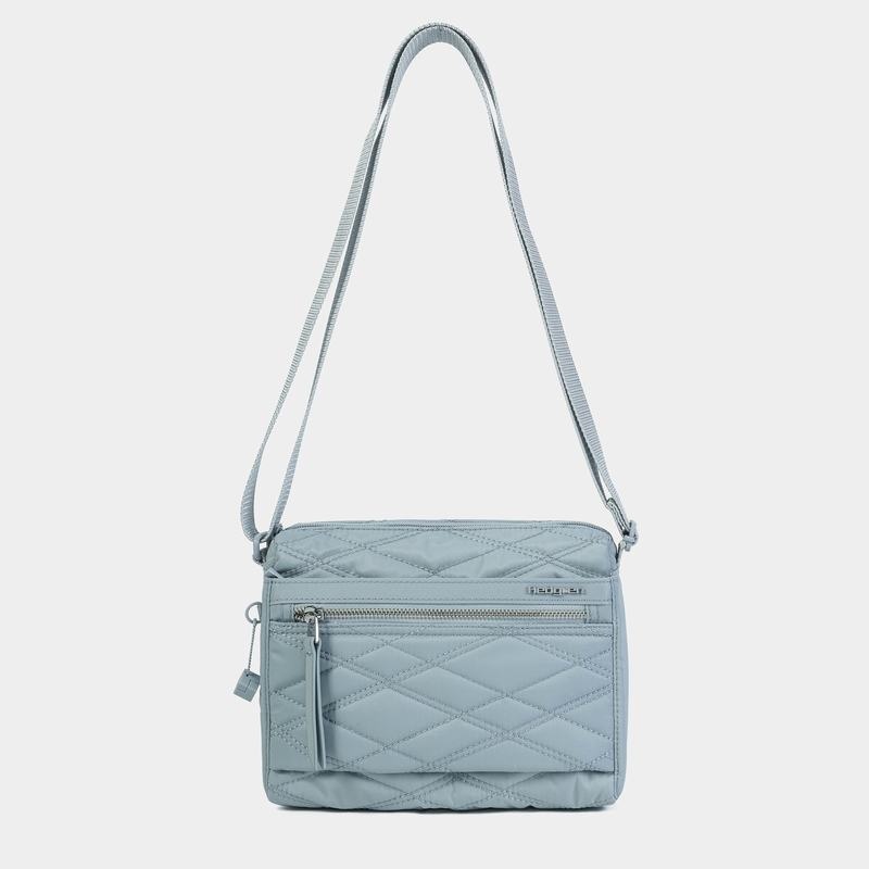 Light Blue Women's Hedgren Eye Shoulder Bags | GHW3678OY