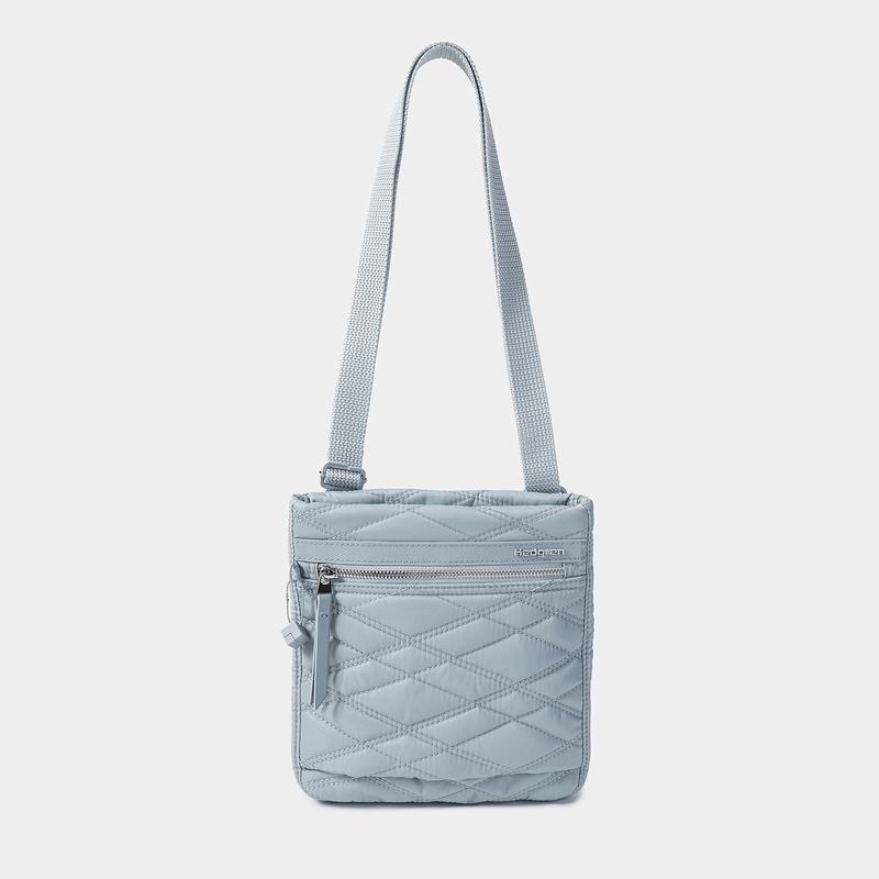 Light Blue Women's Hedgren Leonce Crossbody Bags | IGV6764QU