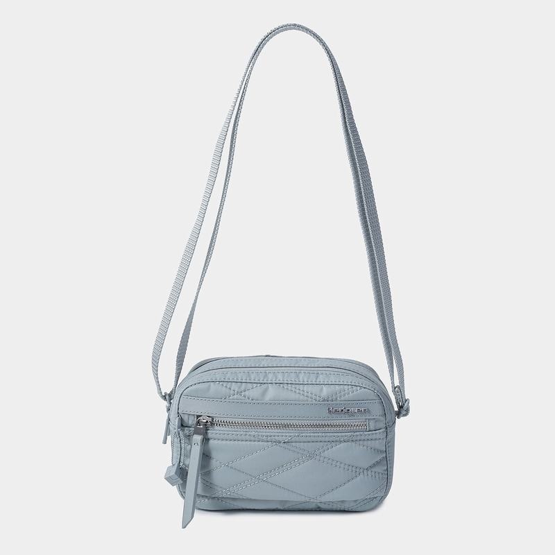 Light Blue Women's Hedgren Maia Crossbody Bags | LQB4216BQ