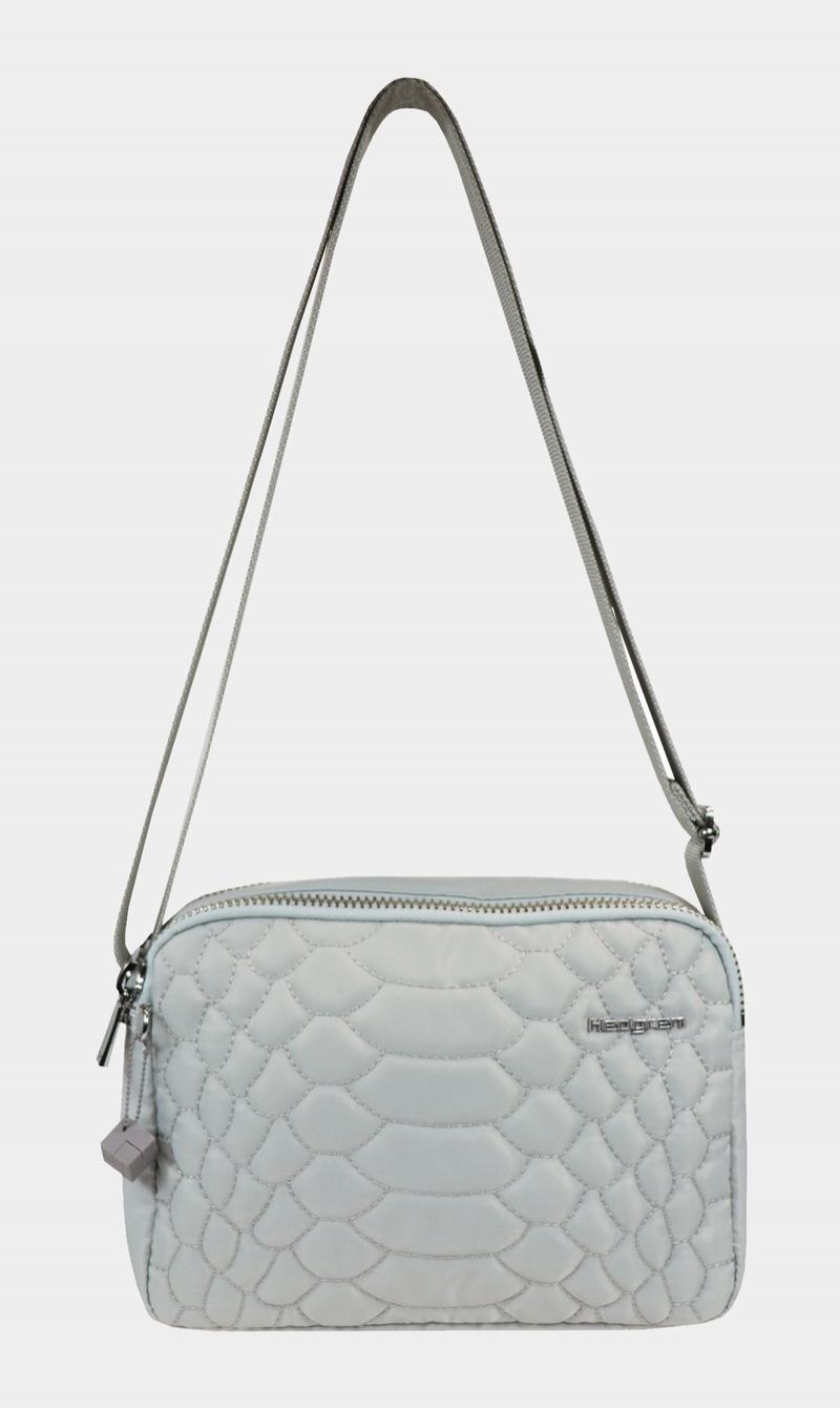 Light Blue Women's Hedgren Marion Crossbody Bags | QKT8698ZM