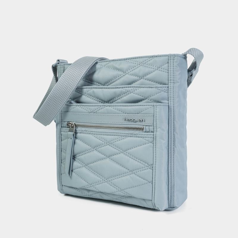 Light Blue Women's Hedgren Orva Crossbody Bags | FAF3393WC