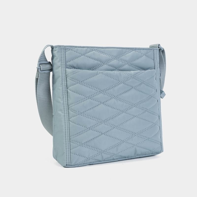 Light Blue Women's Hedgren Orva Crossbody Bags | FAF3393WC