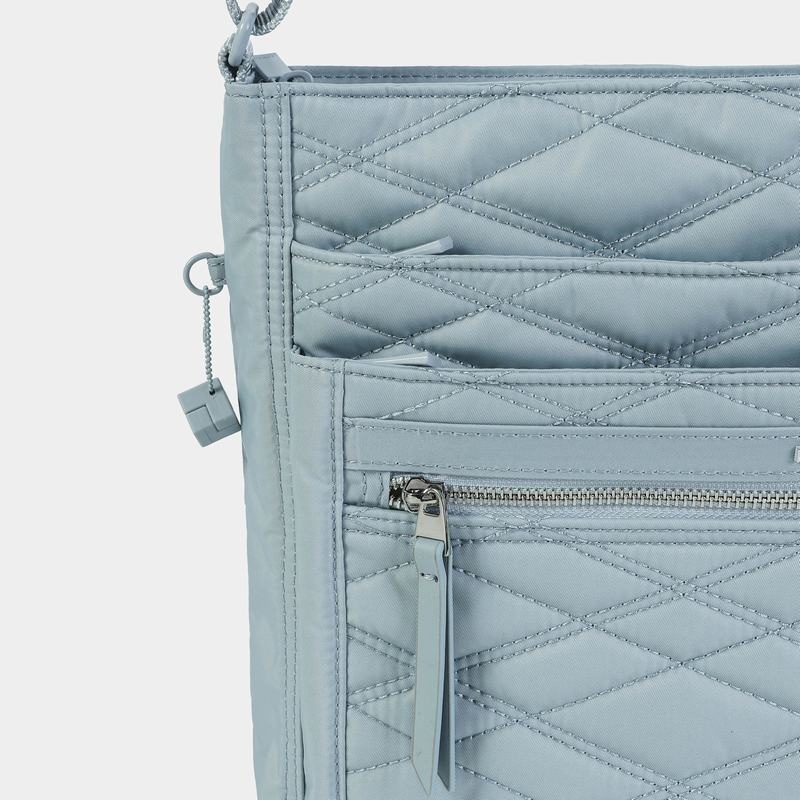 Light Blue Women's Hedgren Orva Crossbody Bags | FAF3393WC