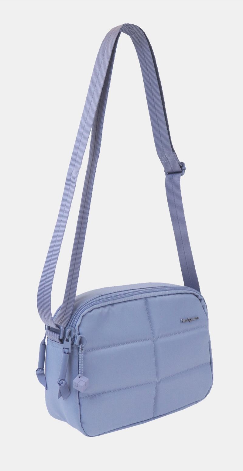 Light Blue Women's Hedgren Taos Crossbody Bags | KJL7293NZ