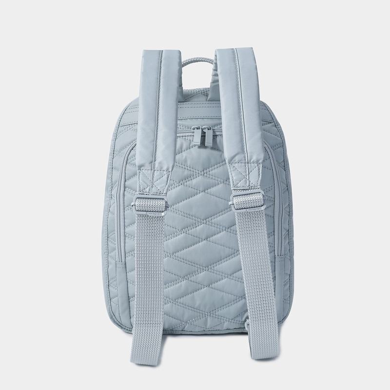 Light Blue Women's Hedgren Vogue Large Backpacks | NUK8782ZC