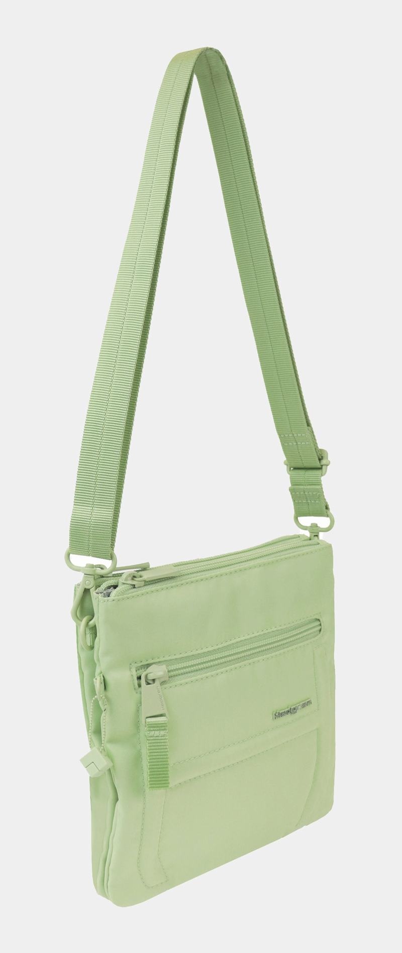 Light Green Women's Hedgren Helm Crossbody Bags | RPW3235MR