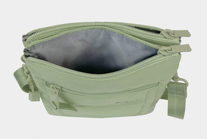 Light Green Women's Hedgren Helm Crossbody Bags | RPW3235MR