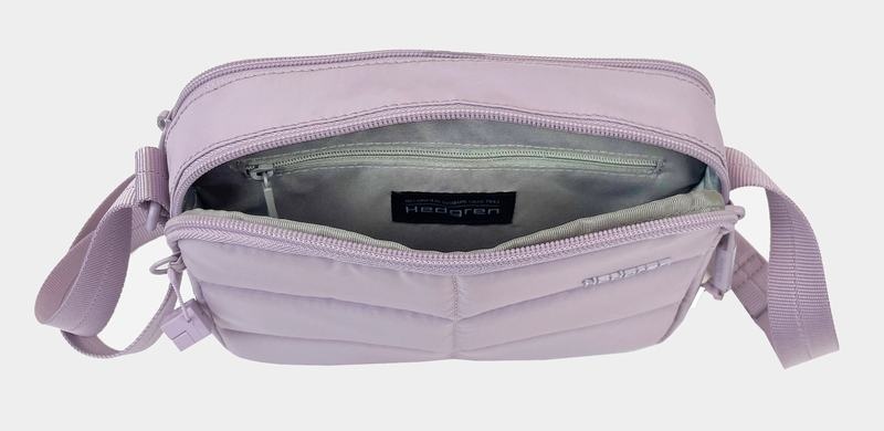 Light Purple Women's Hedgren Taos Crossbody Bags | GTN783UB