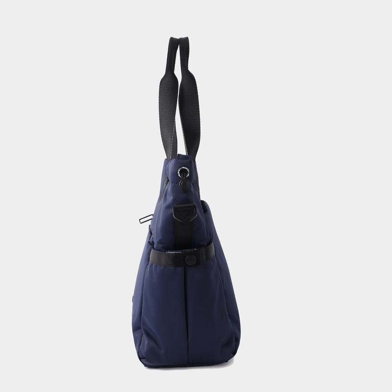 Navy Women's Hedgren Galactic Tote Bags | DGS991FV