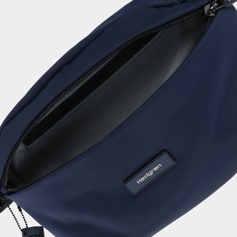 Navy Women's Hedgren Halo Belt Bags | NSP5264YT