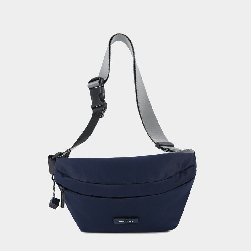 Navy Women's Hedgren Halo Belt Bags | NSP5264YT