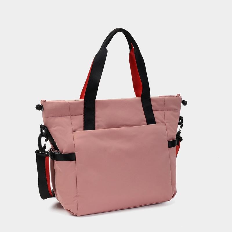 Pink Orange Women's Hedgren Galactic Tote Bags | GMQ1997GQ