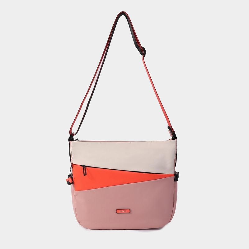 Pink Orange Women's Hedgren Milky Way Crossbody Bags | HOF2668VX