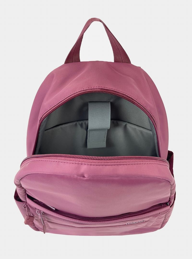 Pink Women's Hedgren Windward Backpacks | QWE8782JU