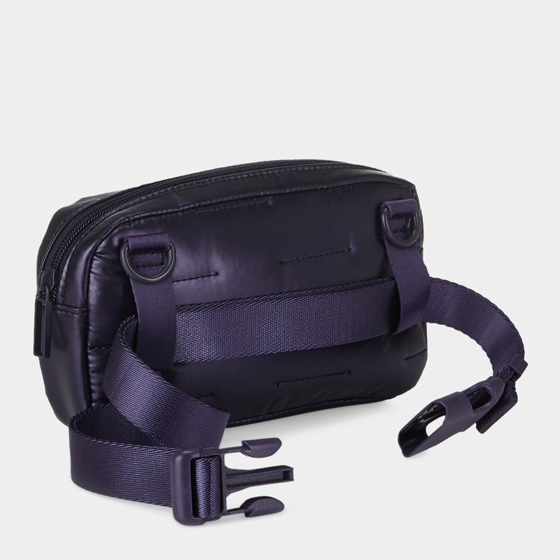 Purple Deep Blue Women's Hedgren Snug Belt Bags | BXT10034KP