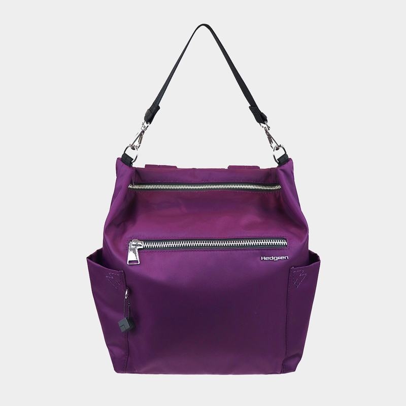 Purple Women's Hedgren Kate Sustainably Made Convertible Tote Bags | URN3890IW