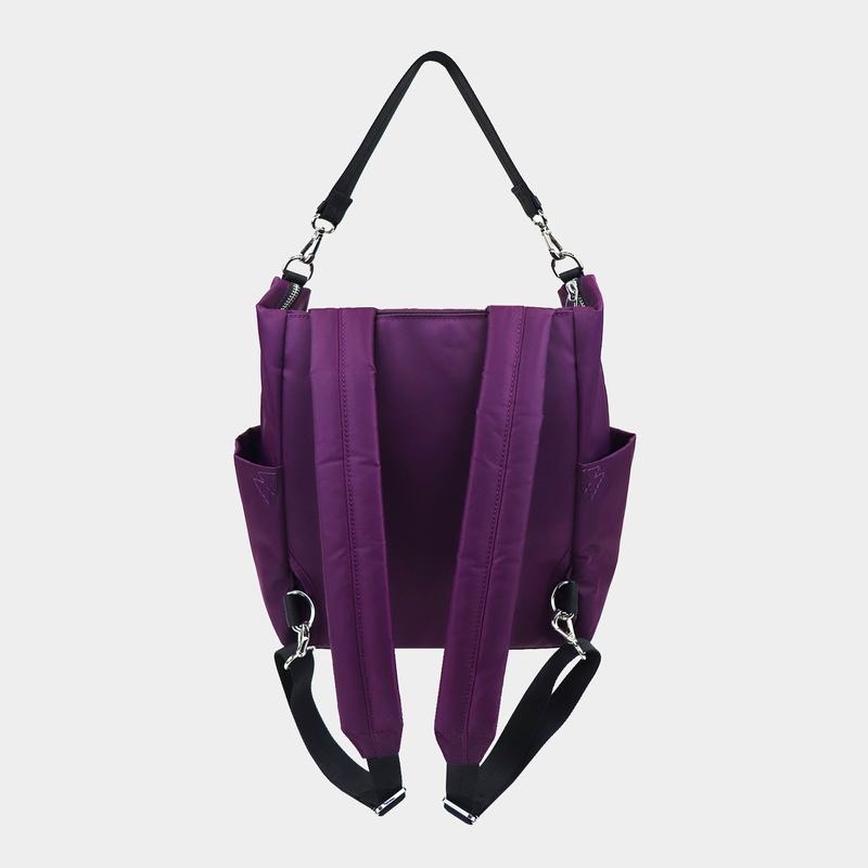 Purple Women's Hedgren Kate Sustainably Made Convertible Tote Bags | URN3890IW