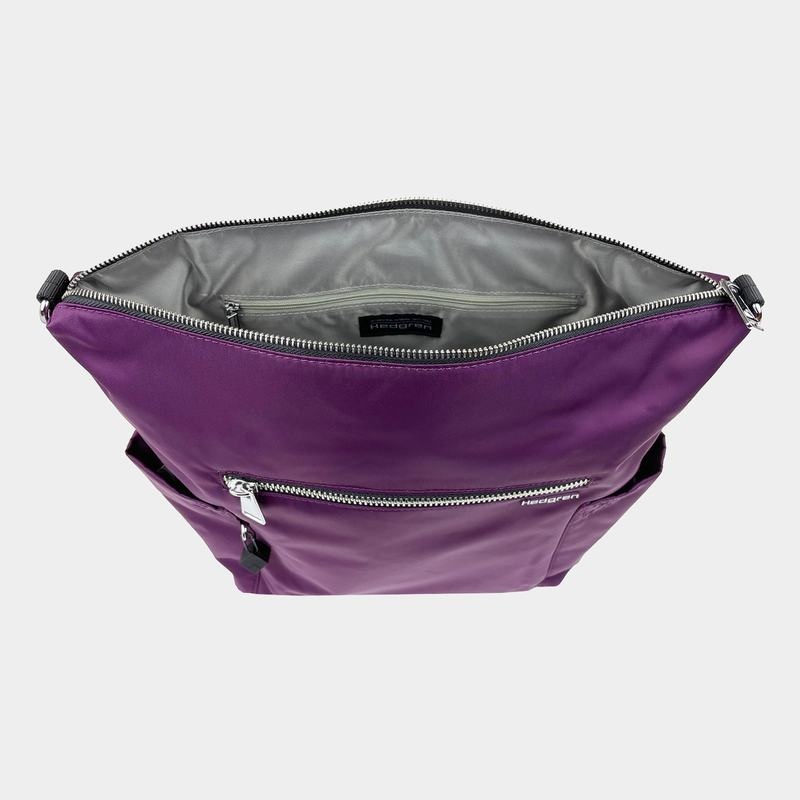 Purple Women's Hedgren Kate Sustainably Made Convertible Tote Bags | URN3890IW