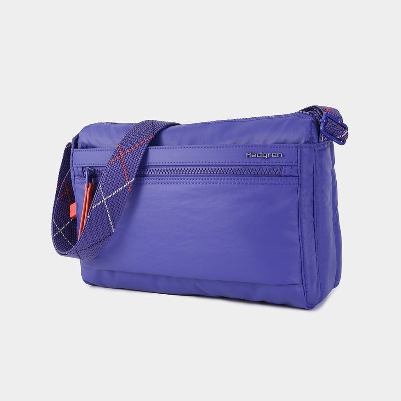 Royal Blue Women's Hedgren Eye Medium Shoulder Bags | KUM2287AK