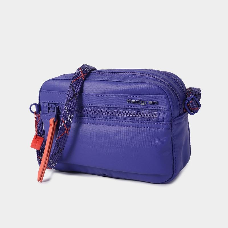 Royal Blue Women's Hedgren Maia Crossbody Bags | ITZ2729FH