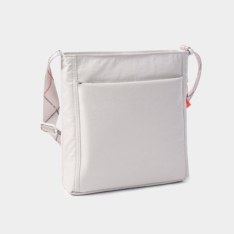 White Grey Women's Hedgren Orva Crossbody Bags | QGD5246QE