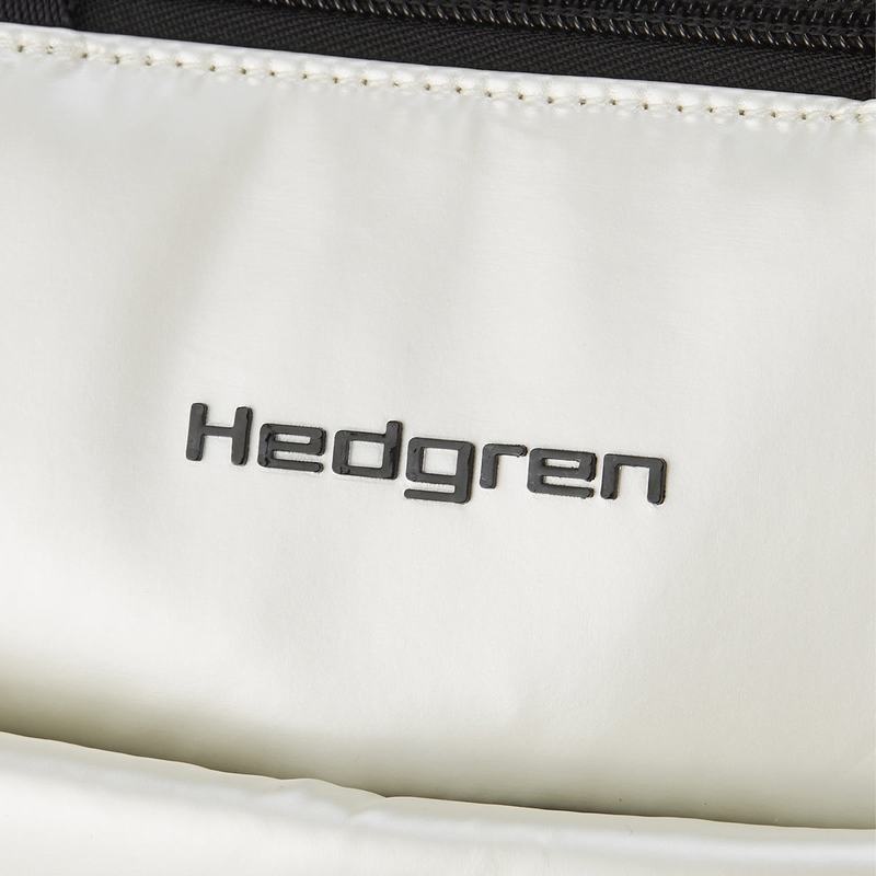 White Women's Hedgren Comfy Backpacks | HIU2777XS